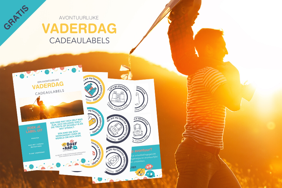 Gratis! Vaderdag cadeaulabels