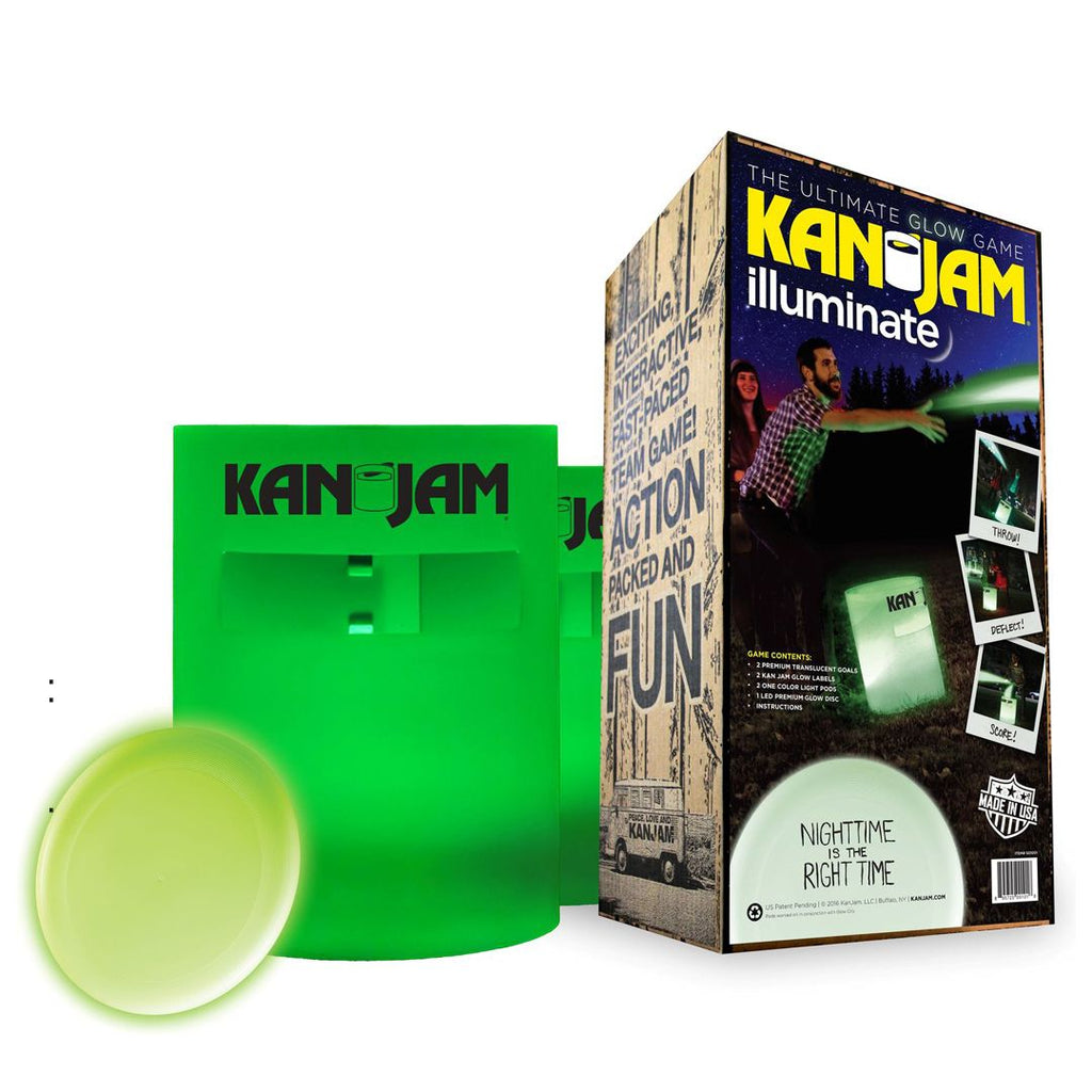 Kanjam Glow in the Dark Set – speel in het donker met één opvallende kleur, voor magisch buitenspel vol actie, licht en plezier.