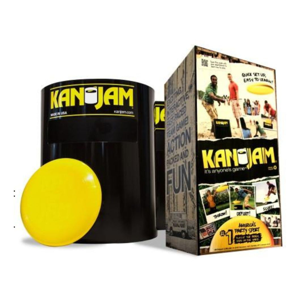 Kanjam Game Set – het ultieme teamspel voor buiten, waar gooien, mikken en scoren zorgen voor eindeloos spelplezier in de zon.