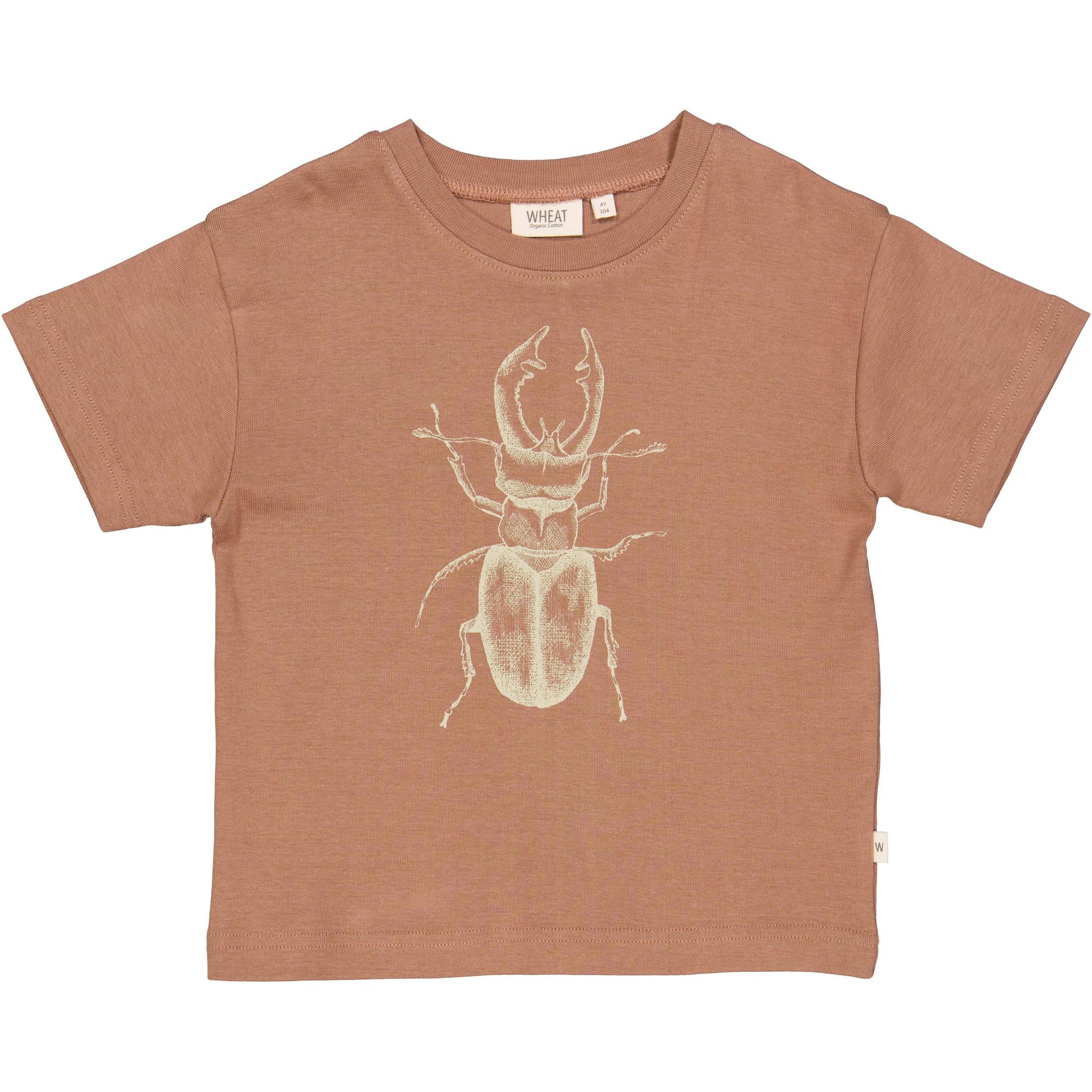 Wheat t shirt kever vintage rose Boef en Aap