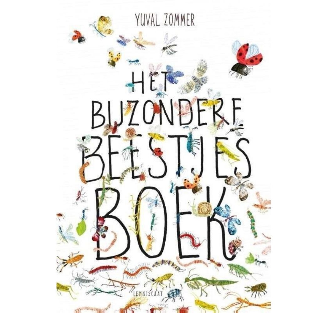 Boek Het bijzondere beestjes boek van Yuval Zommer uitgeverij Lemniscaat mooi boek voor het ontdekken van kriebeldiertjes en beestjes mooie illustraties en tekeningen