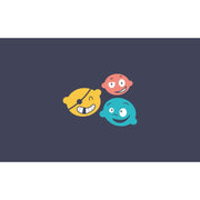 Kaartje met persoonlijke tekst