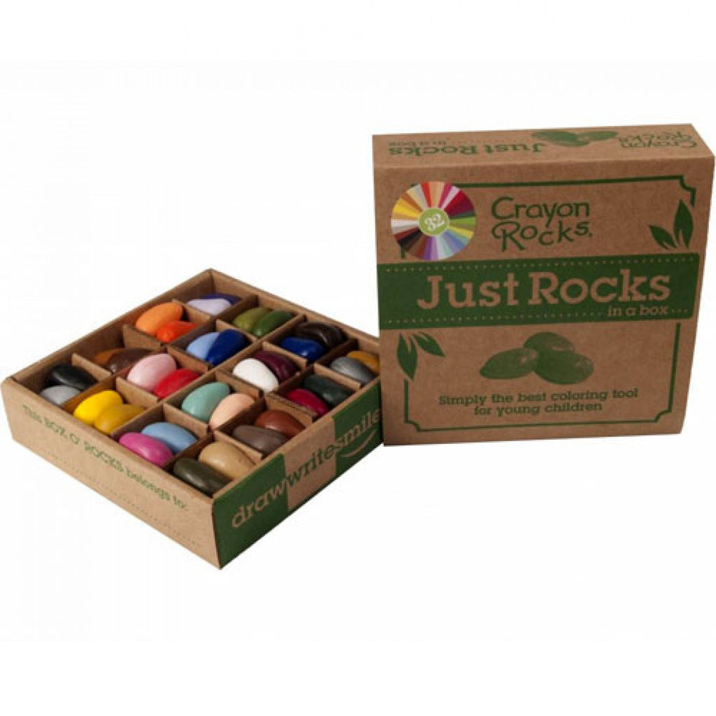 Grote set crayon rocks 64 stuks in 32 kleuren speciaal voor school bso en kinderdagverblijf of kinderatelier