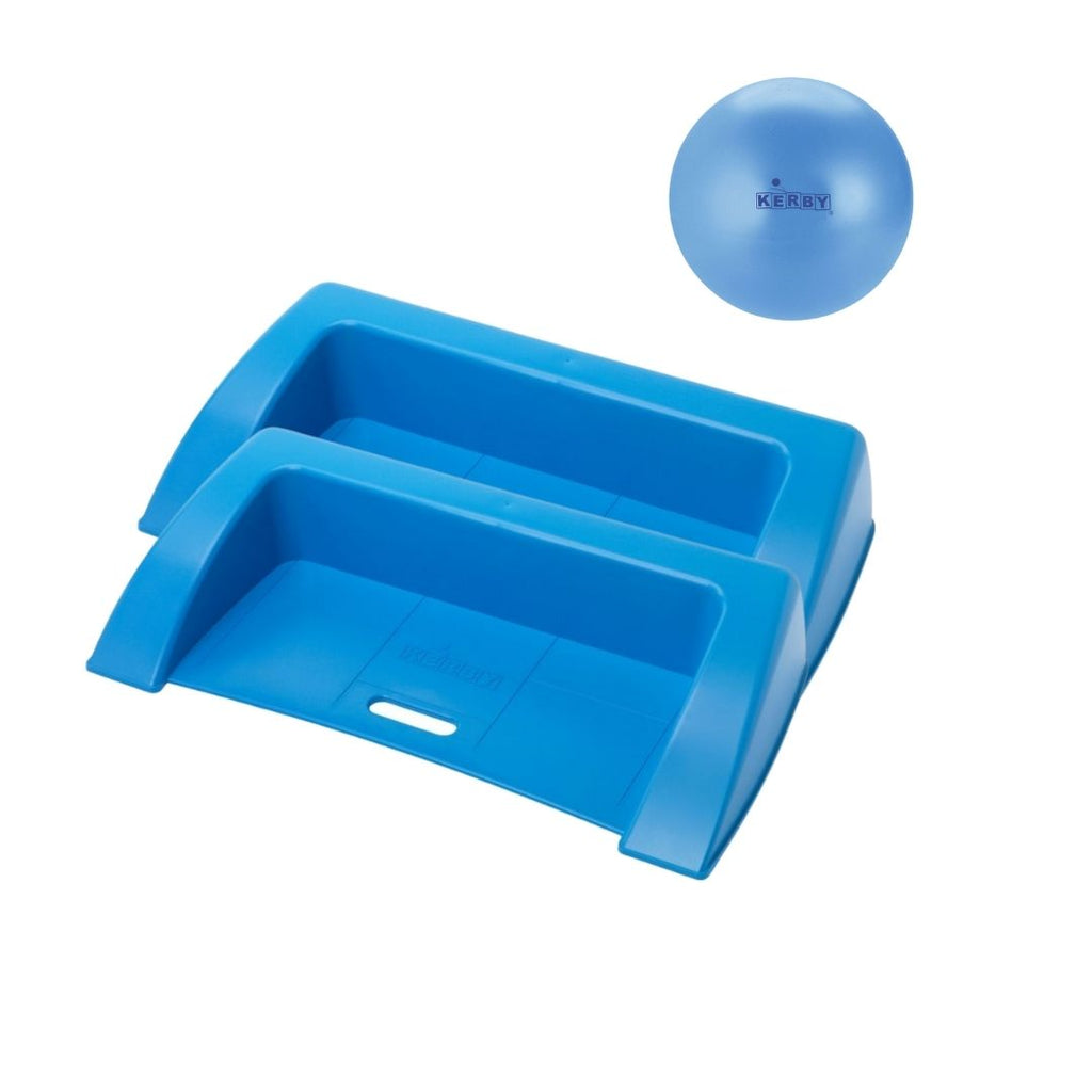 Kerby stoeprand set blauw met blauwe bal voordeel setprijs korting stapelvoordeel