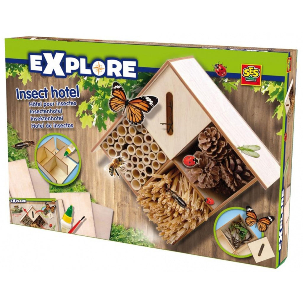 Ses explore insectenhotel om zelf te maken voor kindren