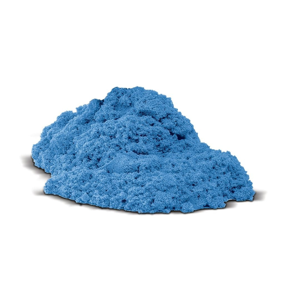 Gekleurd kinectic zand modelleerzand 1 kg zand voor binnen in de kleur blauw